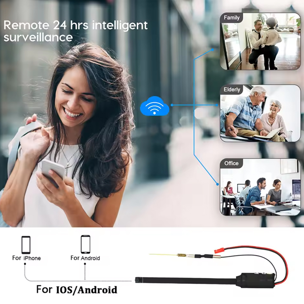DIY WiFi Mini Camera Module Mo - Home Security Recorder recension och pris