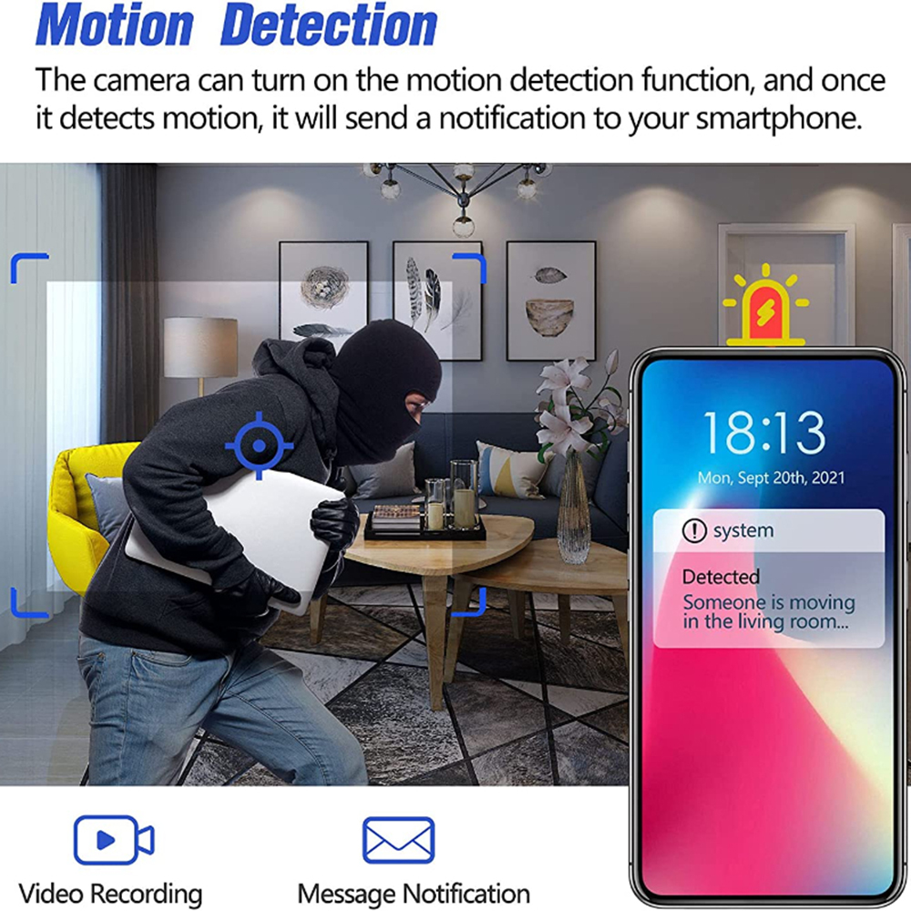 DIY WiFi Mini Camera Module Mo - Home Security Recorder recension och pris