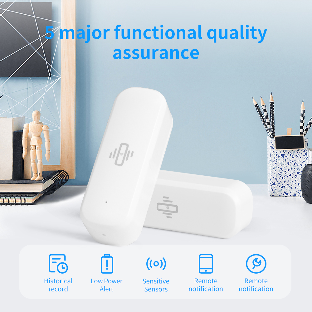Tuya Smart Devices WiFi Vibrat - Home Security Alarm recension och pris