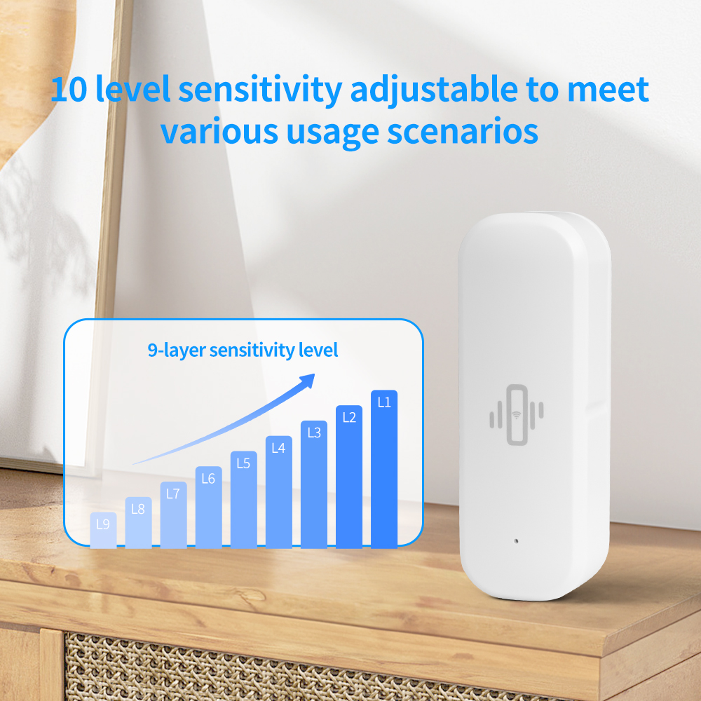 Tuya Smart Devices WiFi Vibrat - Home Security Alarm recension och pris