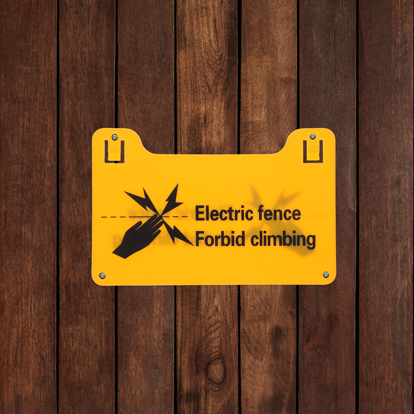 4Pcs Electric Fence Warning Si - Home Security Usa recension och pris