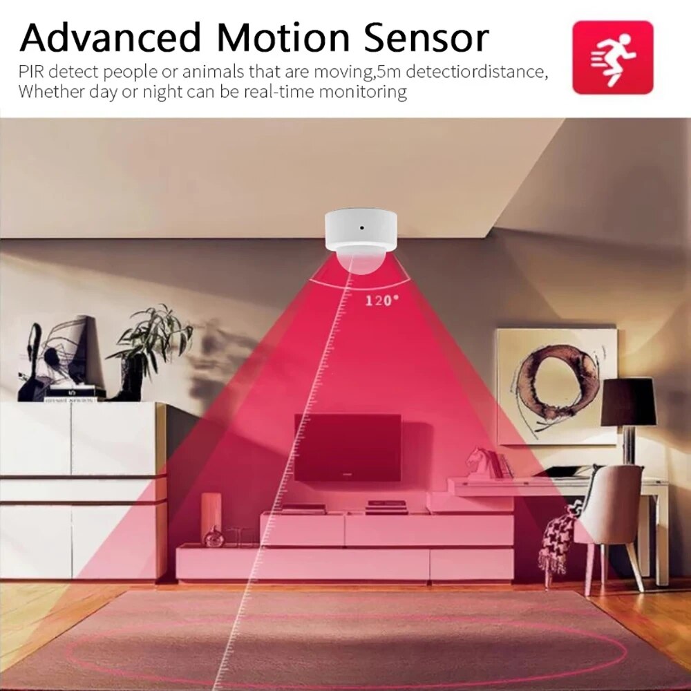 COOLO Zigbee 3.0 PIR Motion Se - Home Security Alarm recension och pris