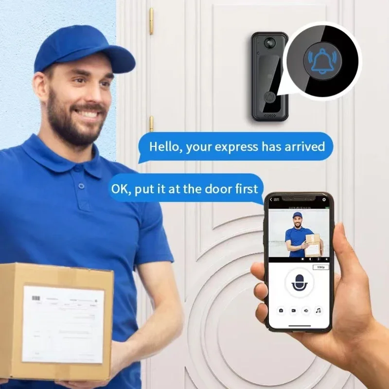 Wireless Doorbells Wifi Video  - Home Security Ring Camera recension och pris