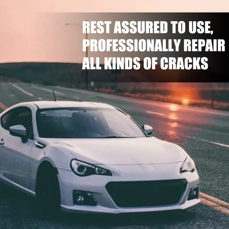 Windshield Crack Repair Fluid  - Glass Break Detector recension och pris