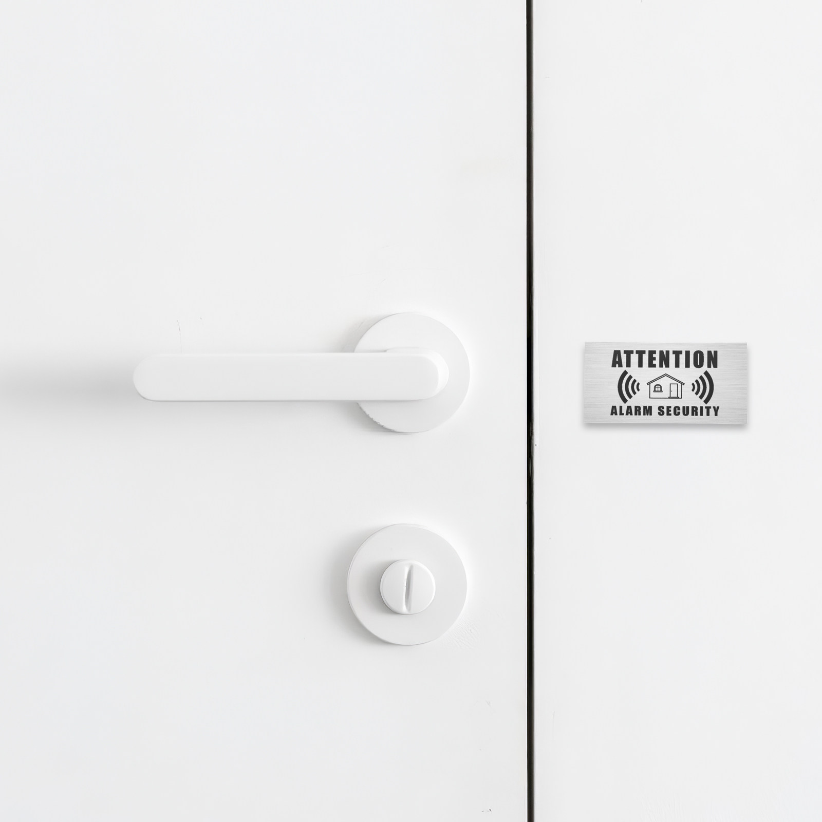 4 Sheets Alarm System Warning  - Home Security Bundle recension och pris