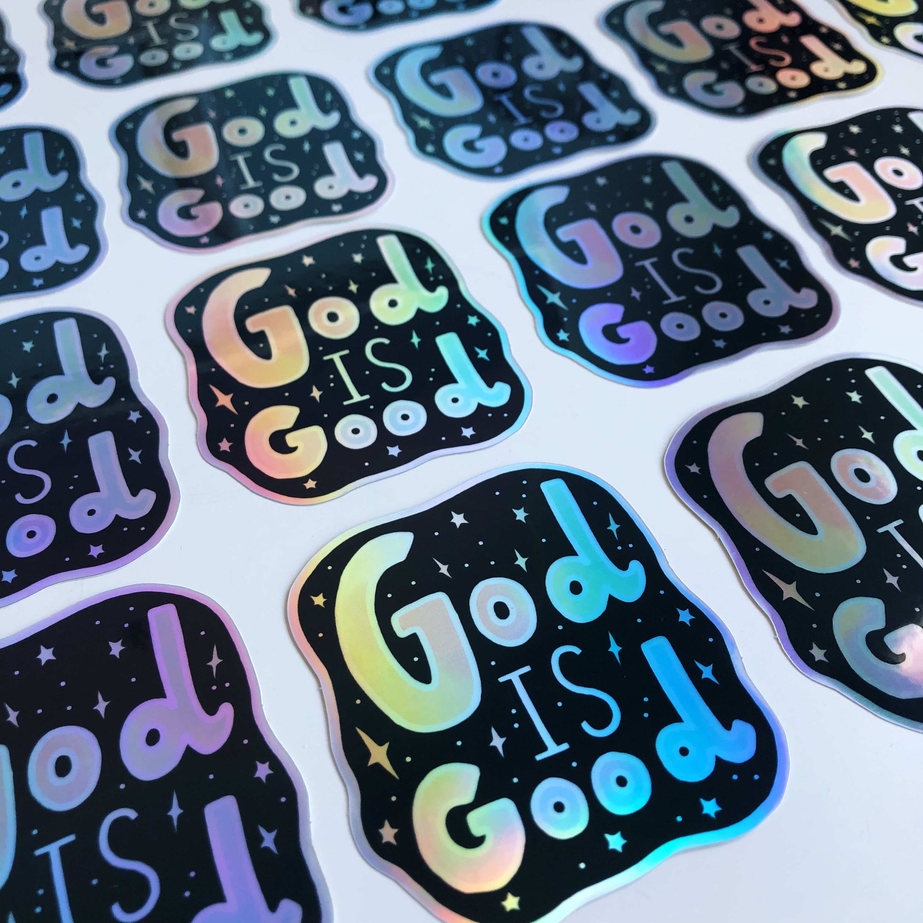 Custom Holographic Stickers Ae - Home Security Laser recension och pris