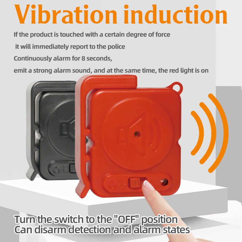KERUI Wireless Vibration Alarm - Home Security Alarm recension och pris