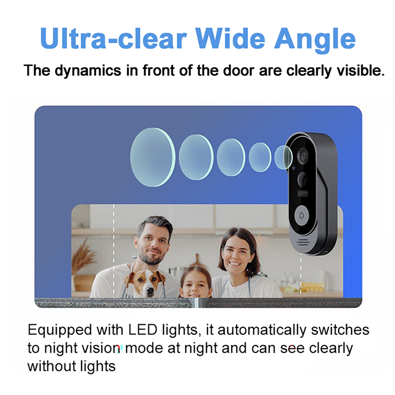 Tuya Doorbell Camera Wireless  - Home Security Bundle recension och pris