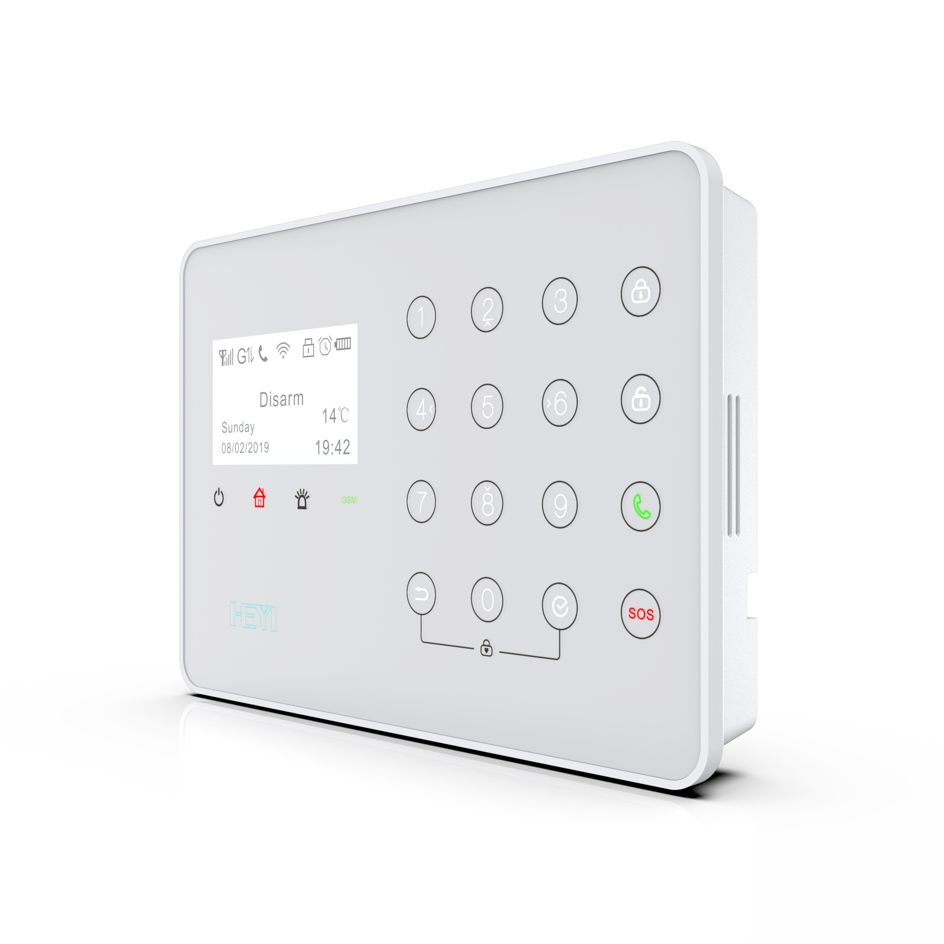 Alarm System  Wireless Securit - Home Security Alarm recension och pris